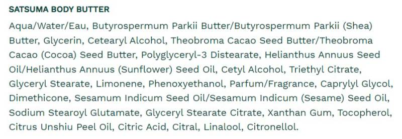 THE BODY SHOP SATSUMA BODY BUTTER 04