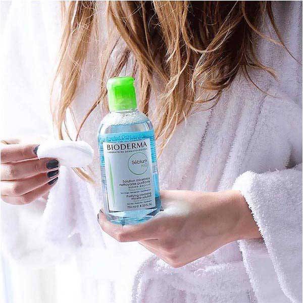 ZOMORAD Bioderma Sebium H2O Purifying Cleansing Micelle Solution 02