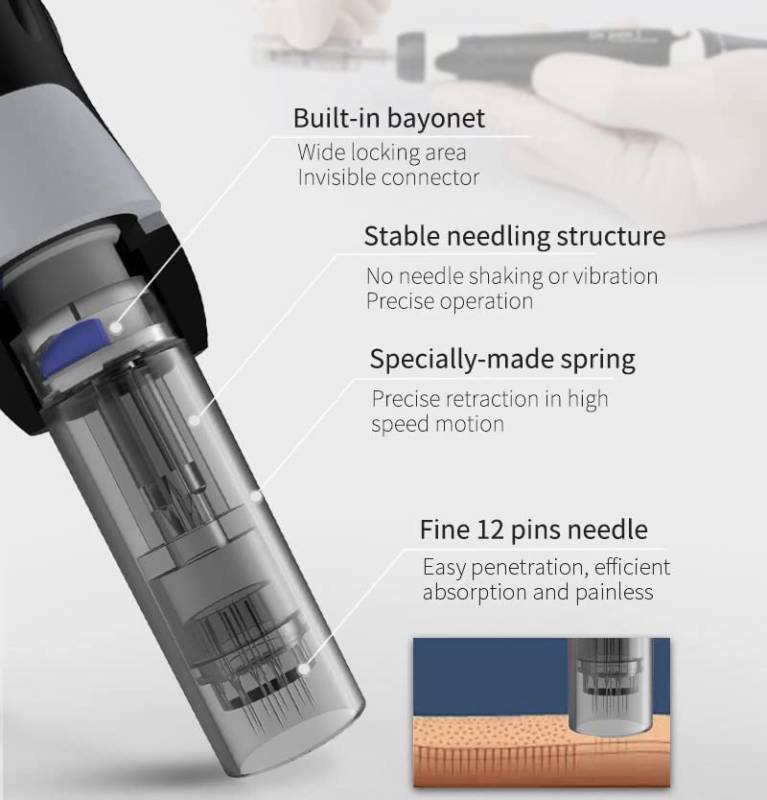 ZOMORAD Dr Pen Ultima A7 Microneedling Pen 01