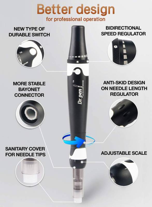 ZOMORAD Dr Pen Ultima A7 Microneedling Pen 02