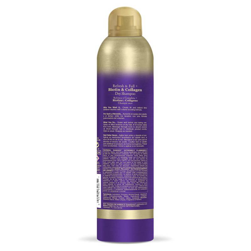 ZOMORAD OGX BIOTIN COLLAGEN DRY SHAMPOO 01