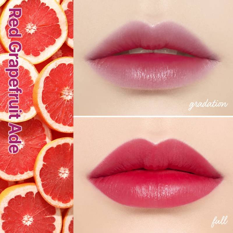 4 Red Grapefruit Ade Zomorad.com photo ETUDE Dear Darling Water Tint