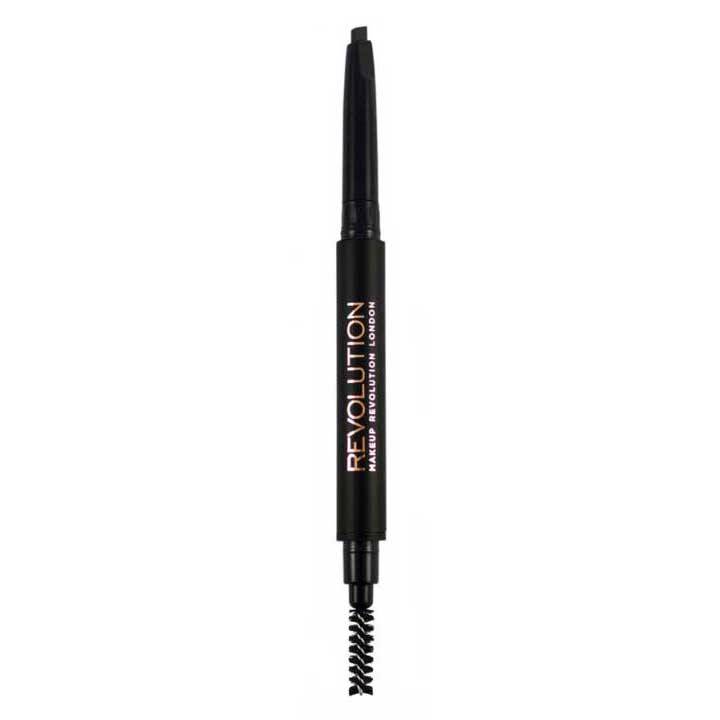 Zomorad.com photo Makeup Revolution Duo Brow Definer Precision Eyebrow Pencil Main