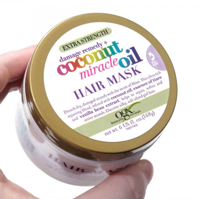 Zomorad.com photo OGX Damage Remedy Coconut Miracle Hair Mask 05