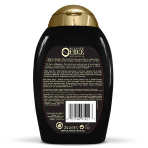 Zomorad.com photo OGX Hydrate Defrizz Kukui Oil Shampoo Sulphate free 385 ml 01