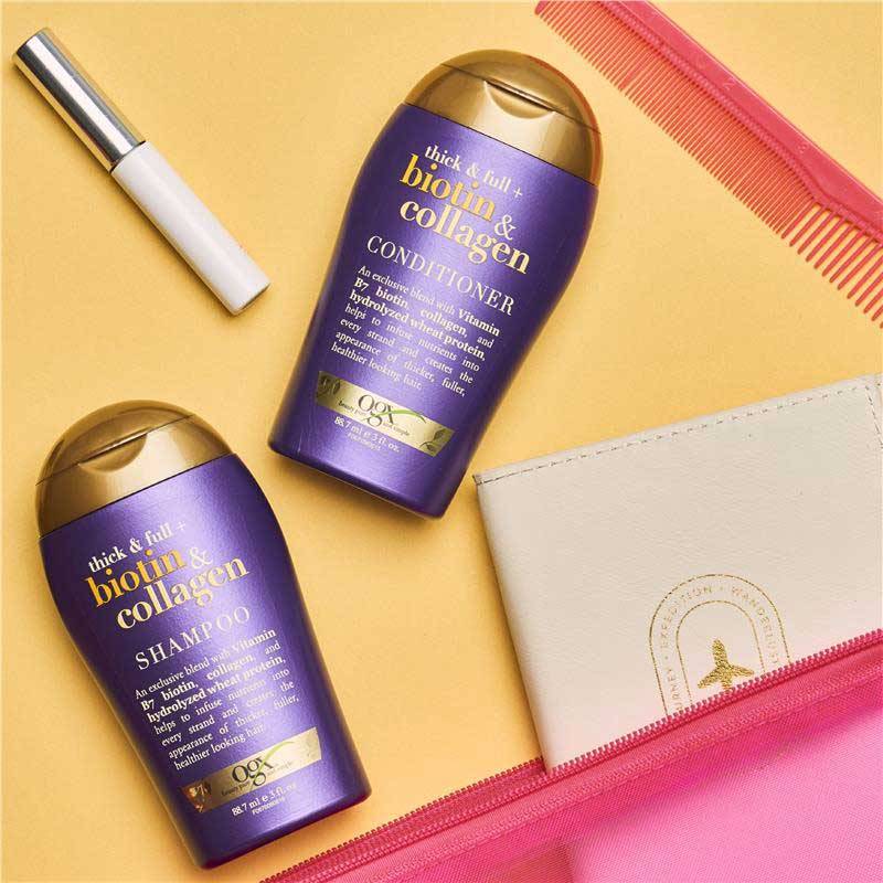 Zomorad.com photo OGX Travel Thick Full Biotin Collagen Shampoo 05