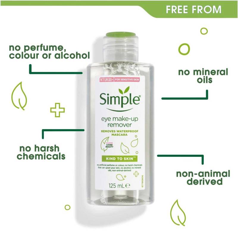 Zomorad.com photo Simple Kind To Skin Eye Makeup Remover 125 ml 02