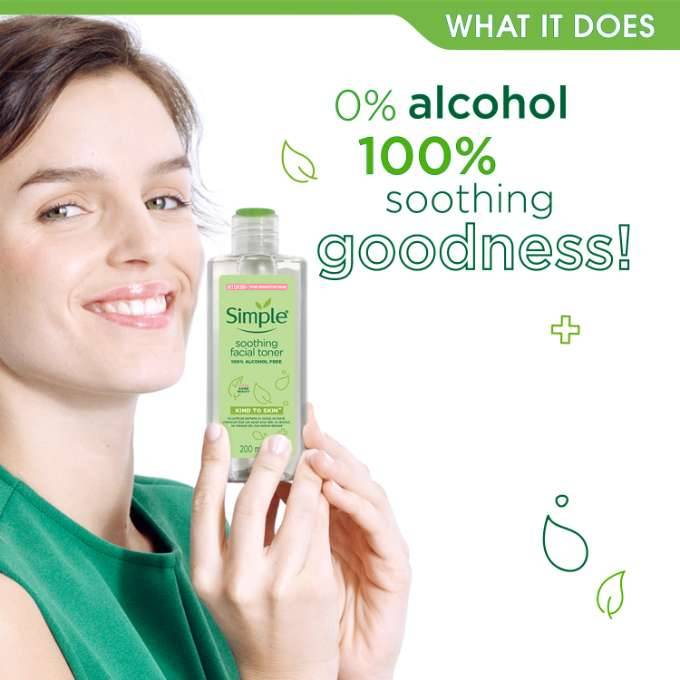 Zomorad.com photo Simple Kind To Skin Soothing Facial Toner 200ml 02
