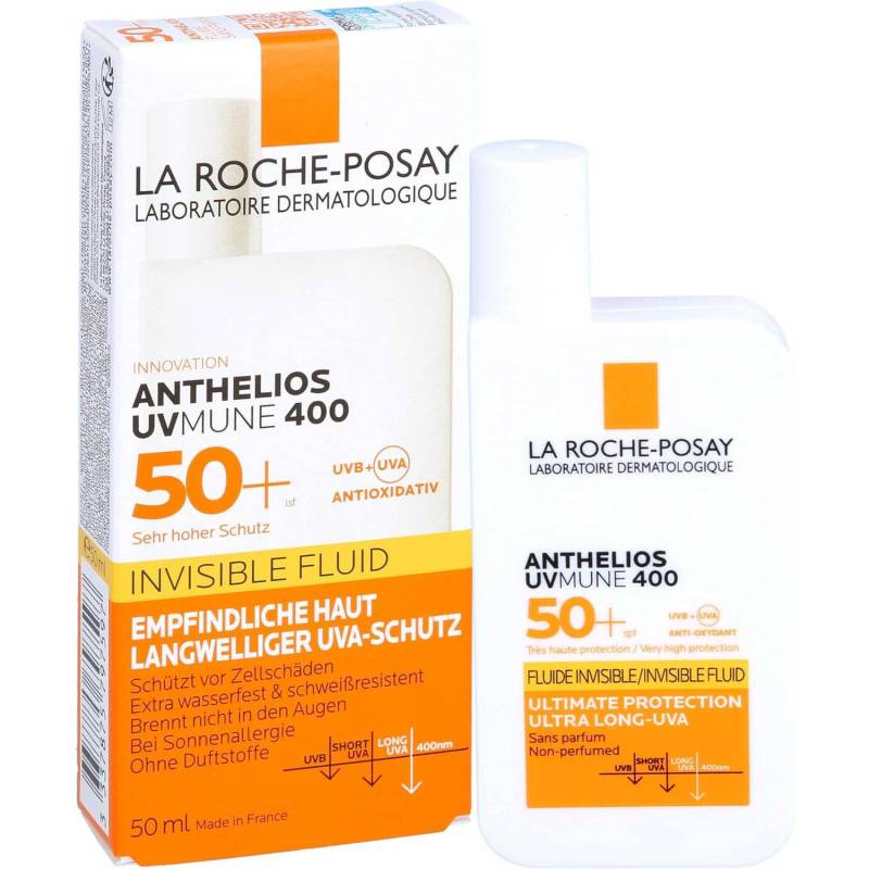 Zomorad.com photo La Roche Posay Anthelios UVmune 400 Invisible Fluid SPF50 Fragrance Free 50ml 01