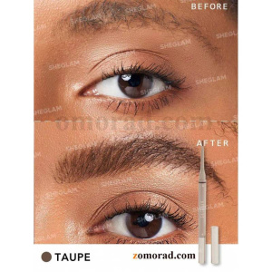 Zomorad.com photo Sheglam Brows On Demand 2 in 1 Brow Pencil Taupe fa 08