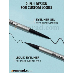 Zomorad.com photo Sheglam On Line Dual Eyeliner Black 01