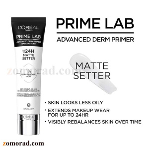 zomorad.com photo LOREAL PRIME LAB 24H MATTE SETTER 01