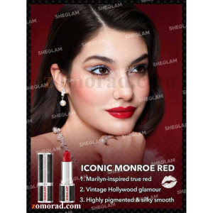 zomorad.com photo Marilyn Monroe X SHEGLAM The Icon Lipstick XOXO Marilyn 02