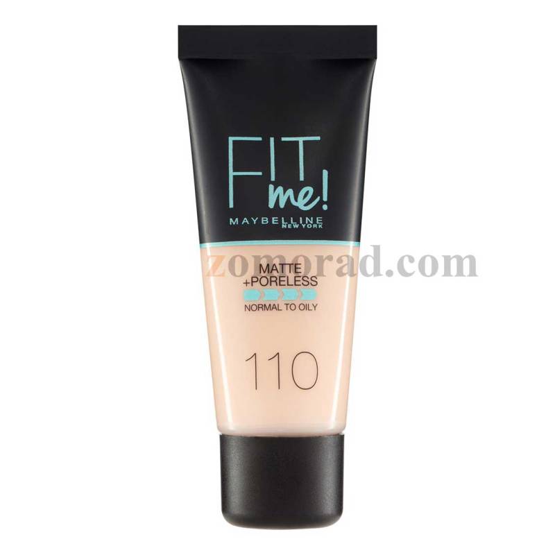 Zomorad.com photo MAYBELLINE FIT ME MATTE PORELESS FOUNDATION 110 PORCELAIN pr