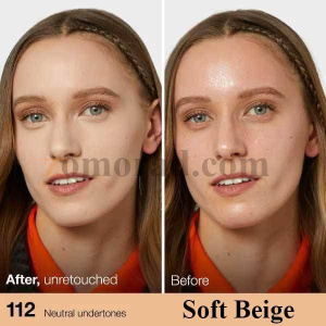 Zomorad.com photo MAYBELLINE FIT ME MATTE PORELESS FOUNDATION 112 Soft Beige fa