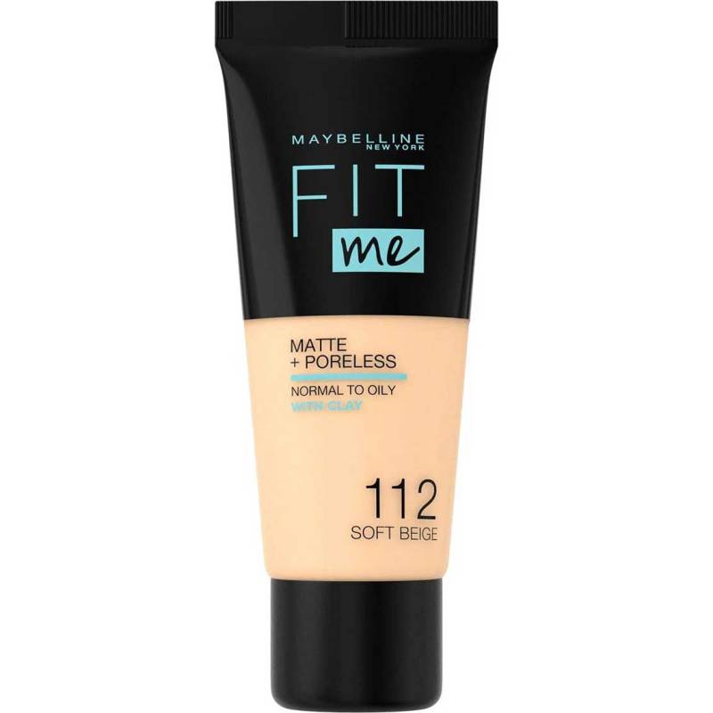 Zomorad.com photo MAYBELLINE FIT ME MATTE PORELESS FOUNDATION 112 Soft Beige pr