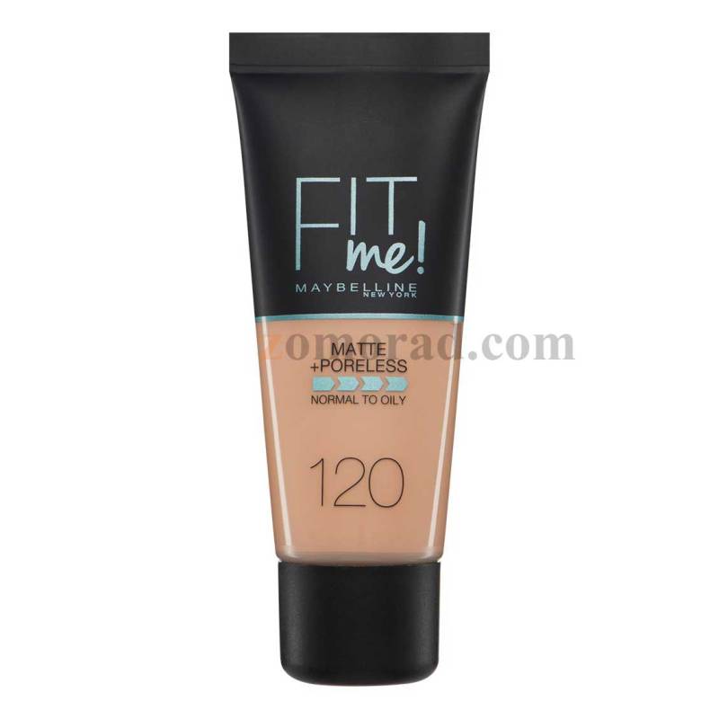 Zomorad.com photo MAYBELLINE FIT ME MATTE PORELESS FOUNDATION 120 CLASSIC IVORY pr
