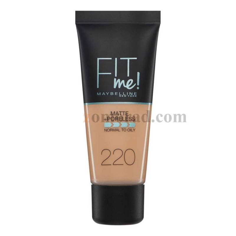 Zomorad.com photo MAYBELLINE FIT ME MATTE PORELESS FOUNDATION 220 NATURAL BEIGE pr