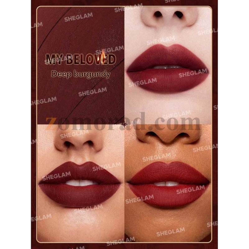 Zomorad.com photos Sheglam Dynamatte Boom Long Lasting Matte Lipstick Ember Rose Ver. My Beloved fa 10