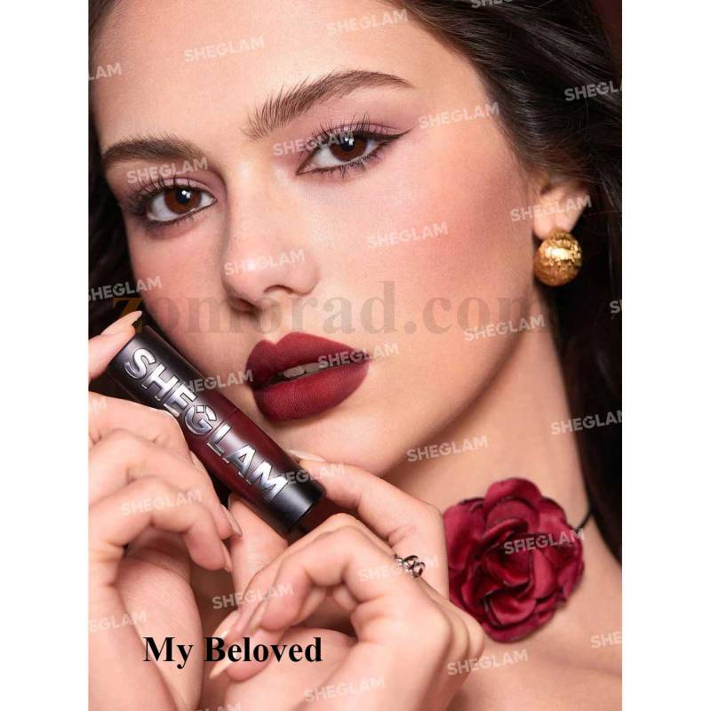 Zomorad.com photos Sheglam Dynamatte Boom Long Lasting Matte Lipstick Ember Rose Ver. My Beloved fa 11