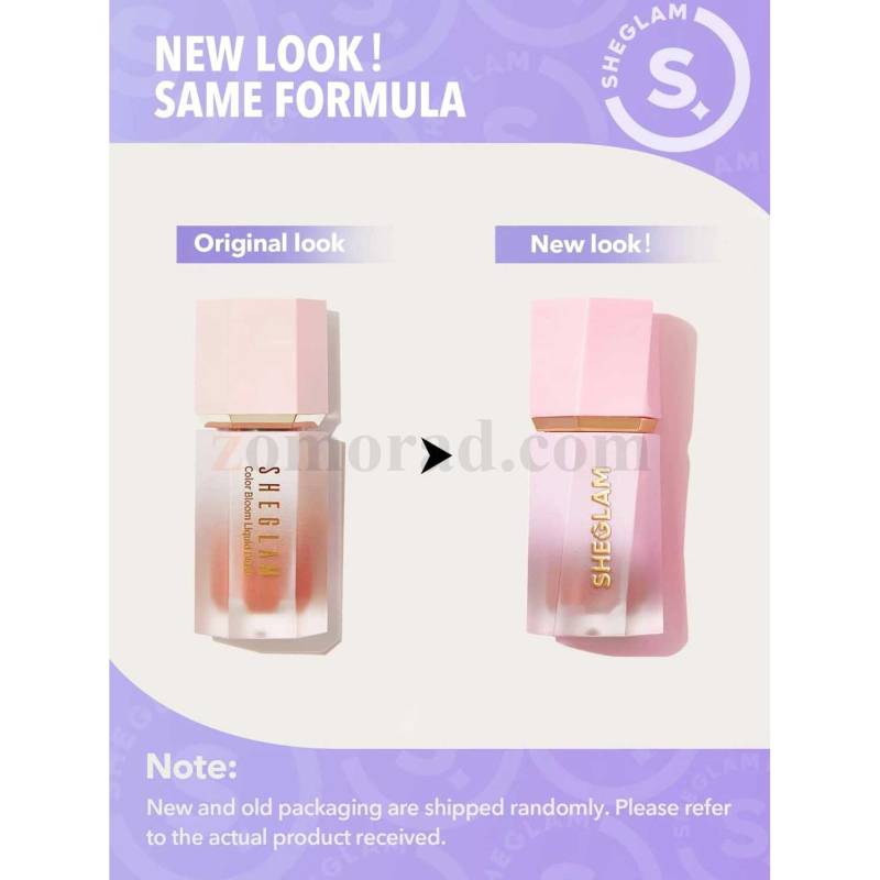 Zomorad.com photo SHEGLAM Color Bloom Liquid Blush Matte Finish 08