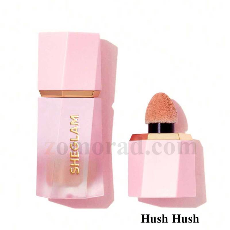 Zomorad.com photo SHEGLAM Color Bloom Liquid Blush Matte Finish hush hush 05