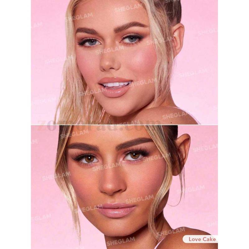 Zomorad.com photo SHEGLAM Color Bloom Liquid Blush Matte Finish love cake 04