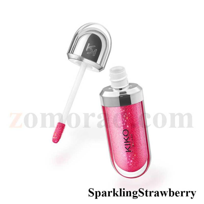 zomorad.com photo kiko milano 3d hydra lipgloss 10SparklingStrawber 07