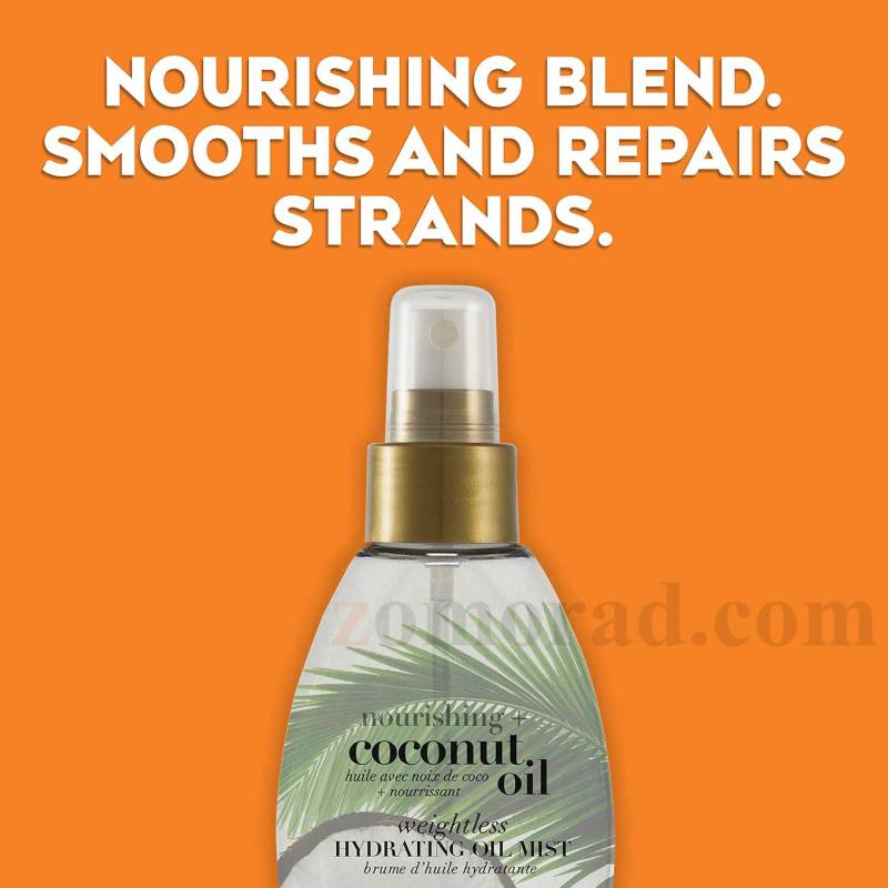zomorad.com photo OGX Nourishing Coconut Oil Weightless Hydrating Oil Hair Mist 04