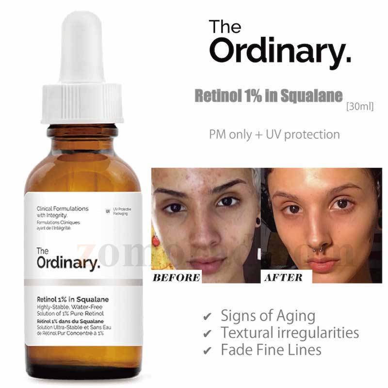 zomorad.com photo THE ORDINARY RETINOL 1 IN SQUALANE 30ml 10