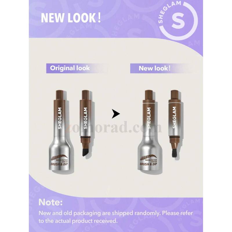 zomorad.com Photo Sheglam Brow Fection Angled Brush and Dip 22