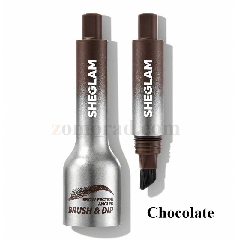 zomorad.com Photo Sheglam Brow Fection Angled Brush and Dip Chocolate 05