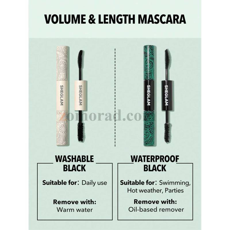 zomorad.com photo SHEGLAM All In One Volume Length Mascara Black 05