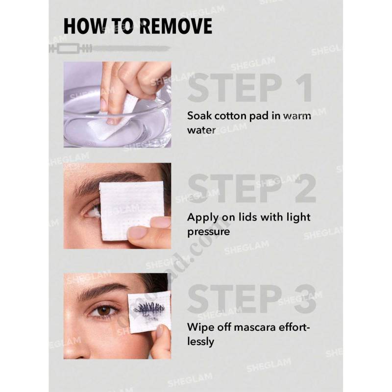 zomorad.com photo SHEGLAM All In One Volume Length Mascara Washable Black 08