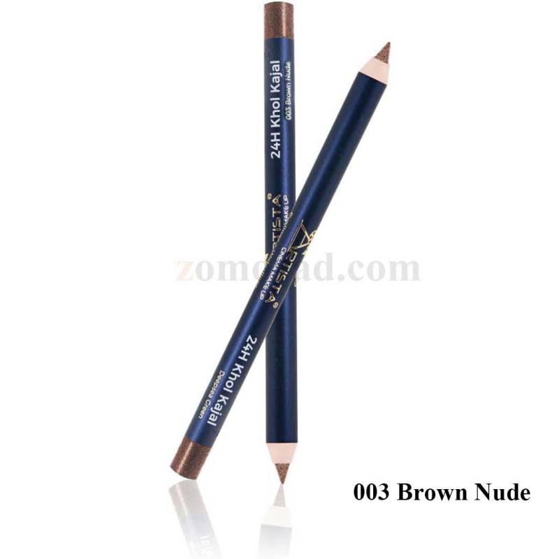 zomorad.com photos Artista 24h Khol Kajal Eyeliner 003 Brown Nude 02