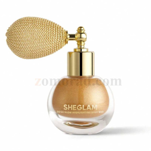 zomorad.com photo SHEGLAM Go Go Glow Highlighting Body Mist 01