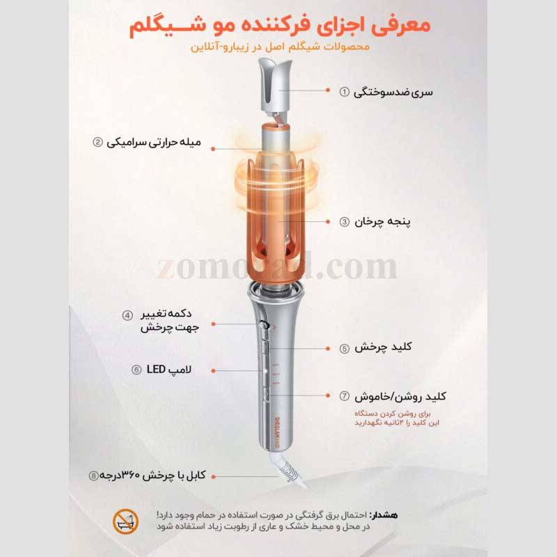 zomorad.com photo SHEGLAM It Curl One Touch Instant Curler 09