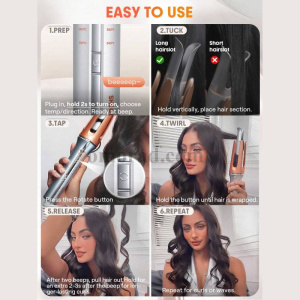 zomorad.com photo SHEGLAM It Curl One Touch Instant Curler 15