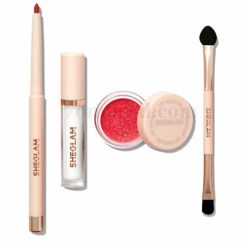 zomorad.com photo SHEGLAM Lip Dazzler Glitter Kit Red Carpet 09