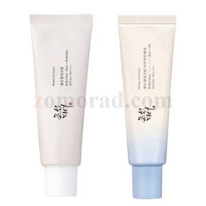 zomorad.com photo BEAUTY OF JOSEON Reli Aqua Fresh Rice B5 and Relief Sun Rice Probiotics