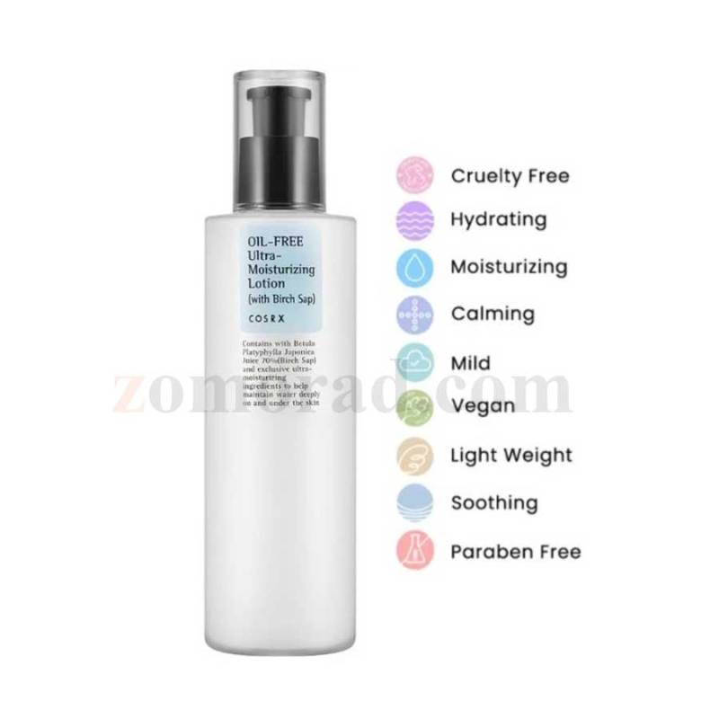 zomorad.com photo COSRX Oil Free Ultra Moisturizing Lotion with Birch Sap 003