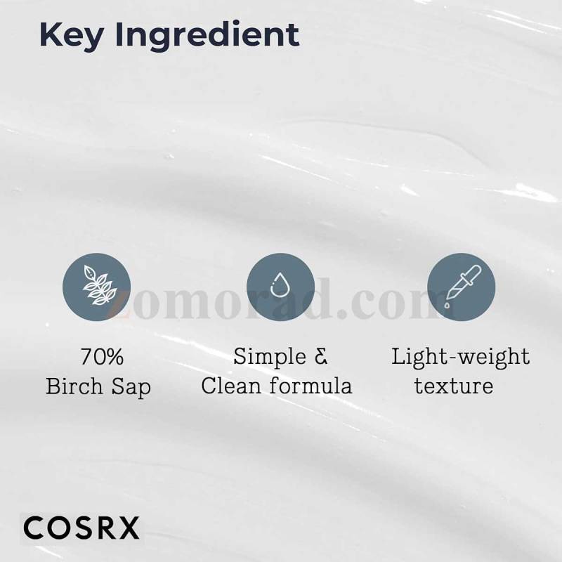 zomorad.com photo COSRX Oil Free Ultra Moisturizing Lotion with Birch Sap 07