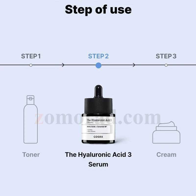 zomorad.com photo COSRX The Hyaluronic Acid 3 Serum 14