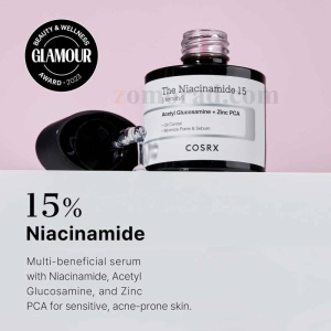 zomorad.com photo COSRX The Niacinamide 15 Serum 06