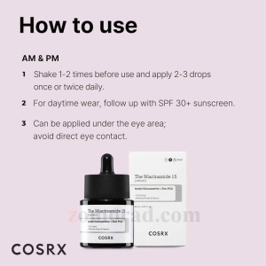 zomorad.com photo COSRX The Niacinamide 15 Serum 07