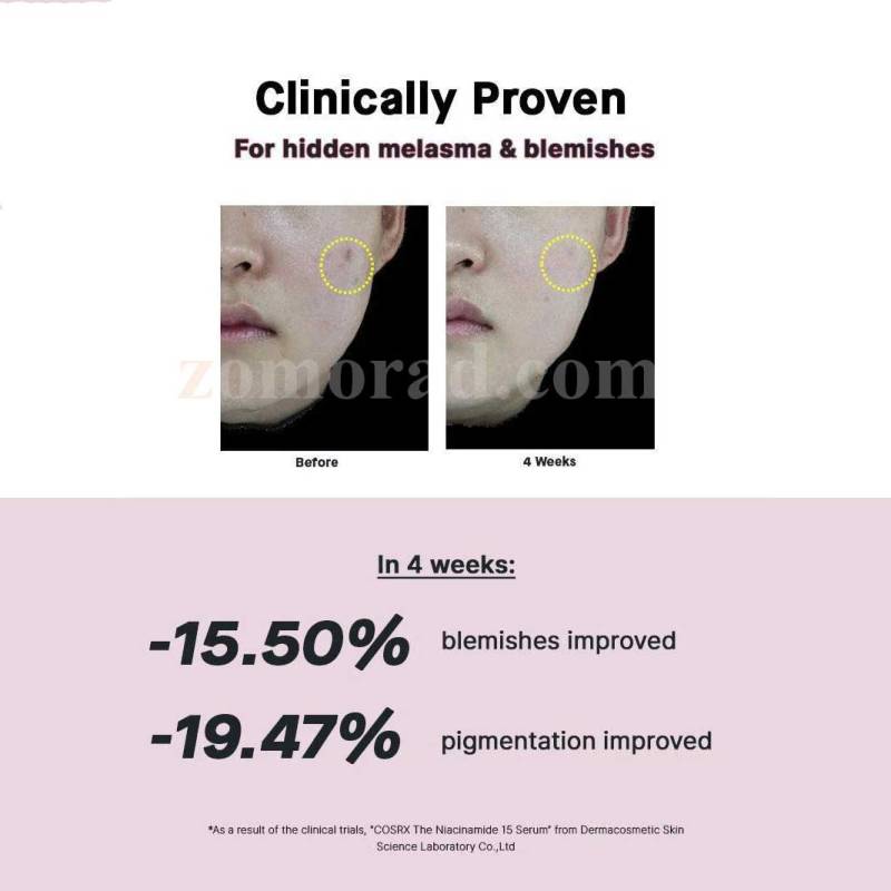zomorad.com photo COSRX The Niacinamide 15 Serum 10