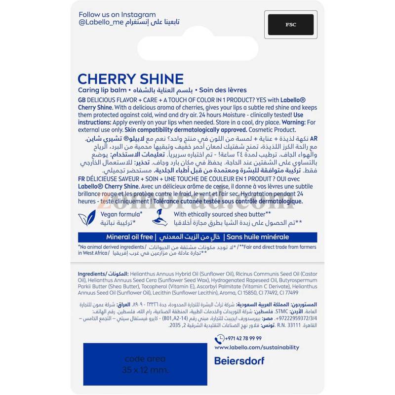 zomorad.com photo Labello Cherry Shine Lip Balm 06