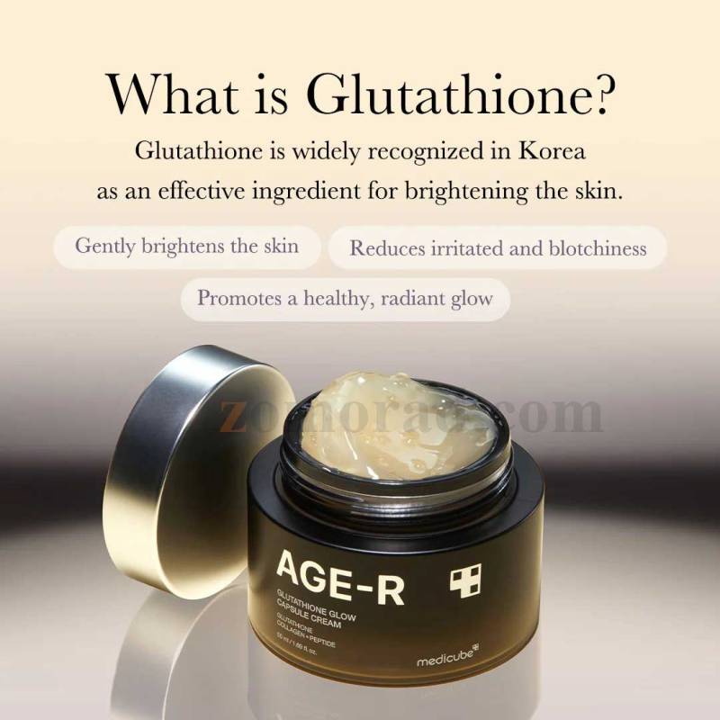 medicube AGE R Glutathione Glow Capsule Cream 04
