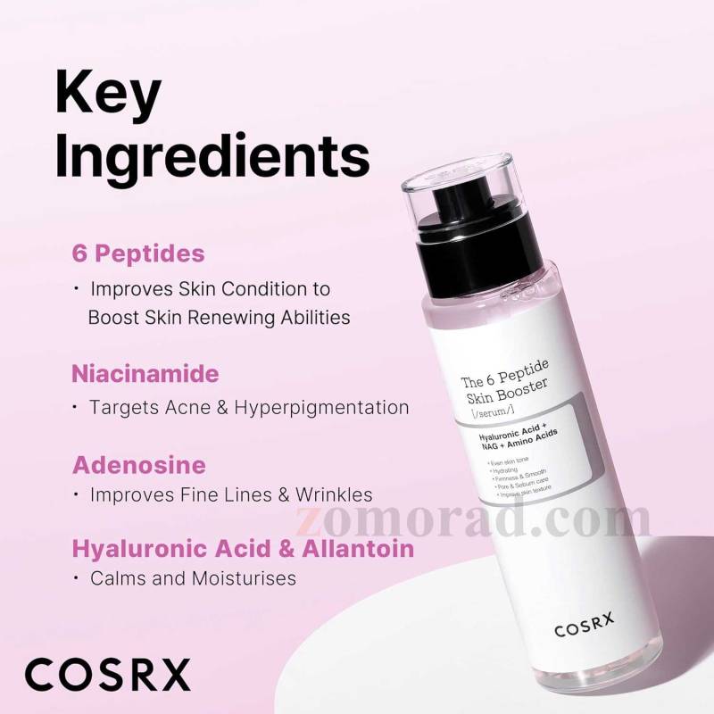 zomorad.com photo COSRX The 6 Peptide Skin Booster Serum 06