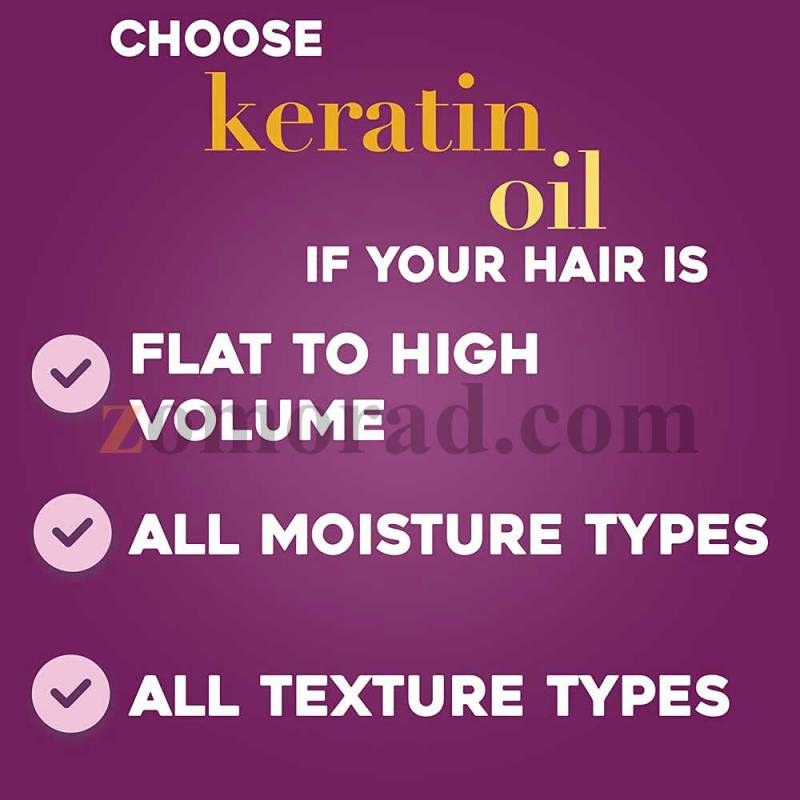 zomorad.com photo OGX ANTI BREAKAGE Keratin Oil Shampoo 05